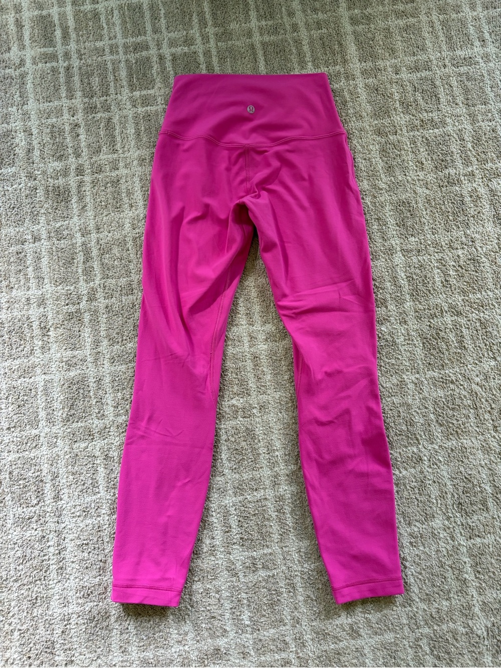 Lululemon thermal hot pink tights